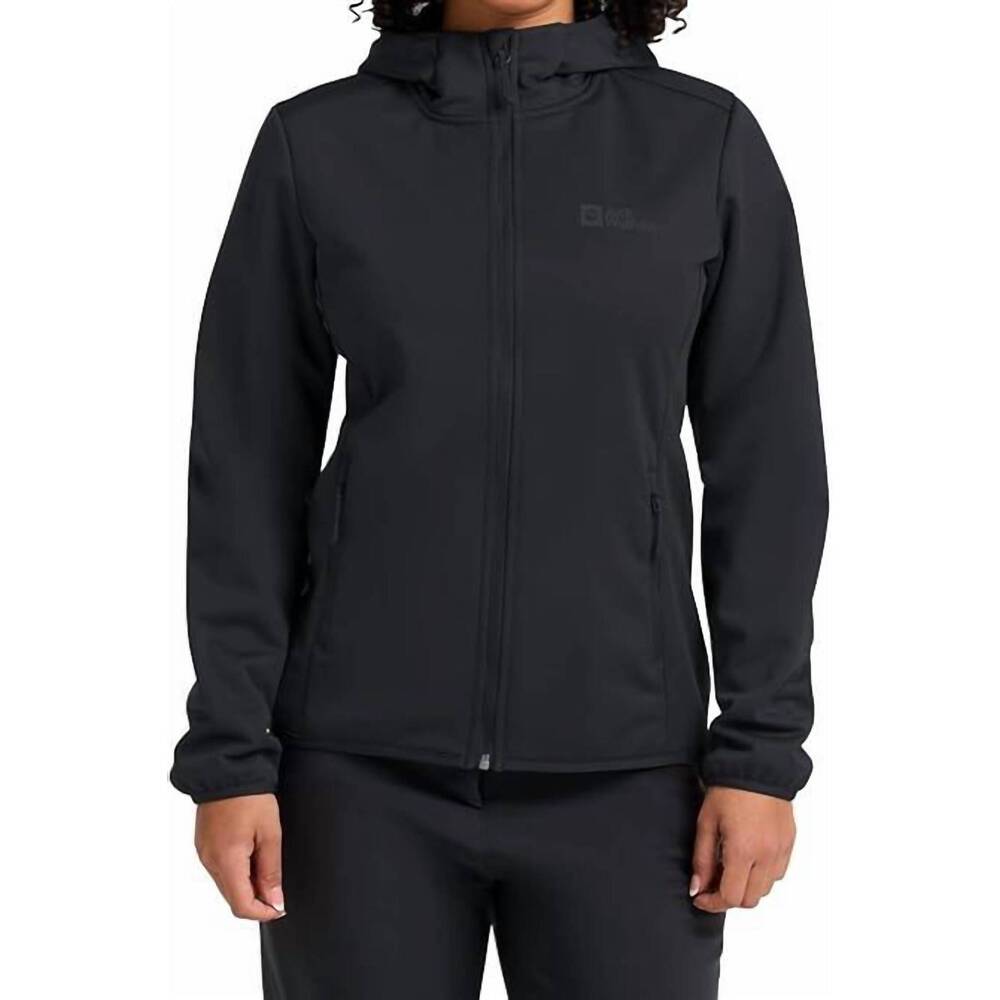 NEW JACK WOLFSKIN windhain hoody in black